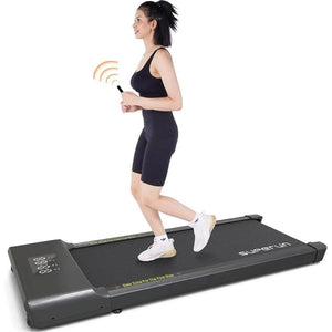 Portable Walking Pad Treadmill with 2.5HP Motor, 3.8 MPH, Remote Control and LED Display Easy to Store