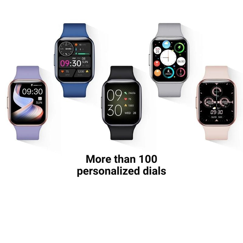 Smart Watches for Women Men 1.69" HD Screen Health Monitor 25 Sports Waterproof For iOS/Android