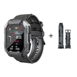 Smart Watch With HR/BP Military Grade Fitness Tracker Waterproof for iOS Android