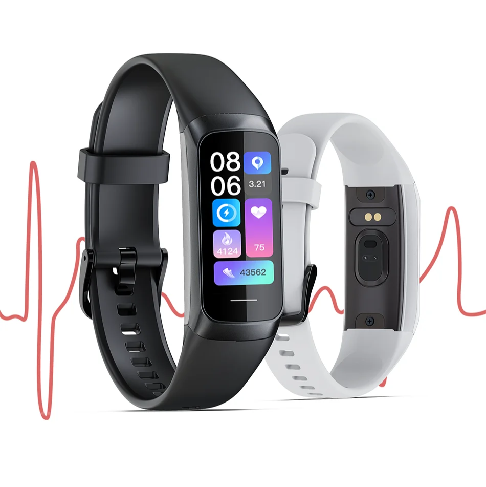 Smart Watch Monitor HR/BP Blood Oxygen Sleep Activity Steps Tracker Waterproof Unisex