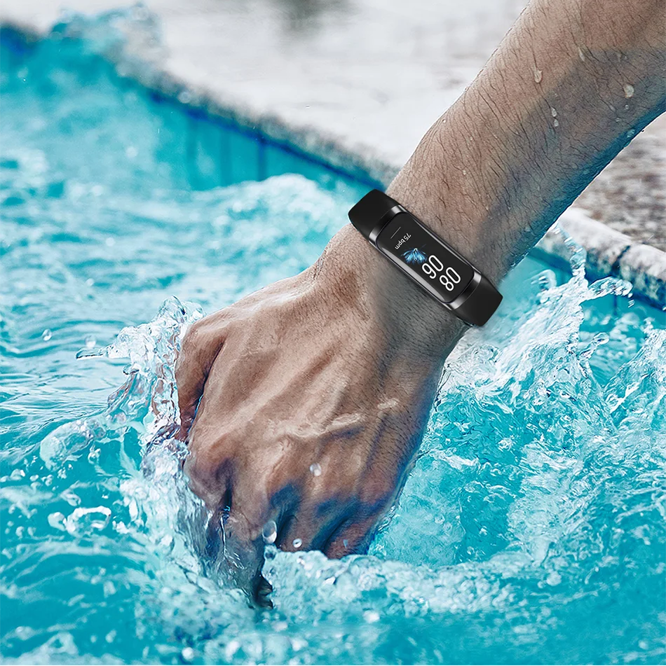 Smart Watch Monitor HR/BP Blood Oxygen Sleep Activity Steps Tracker Waterproof Unisex