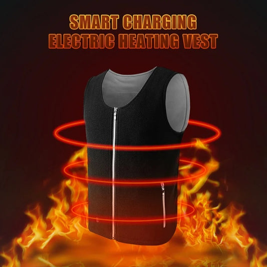 Heated Vest 5 Heating Zones 3 Heating Levels Lightweight Heated Jacket Unisex