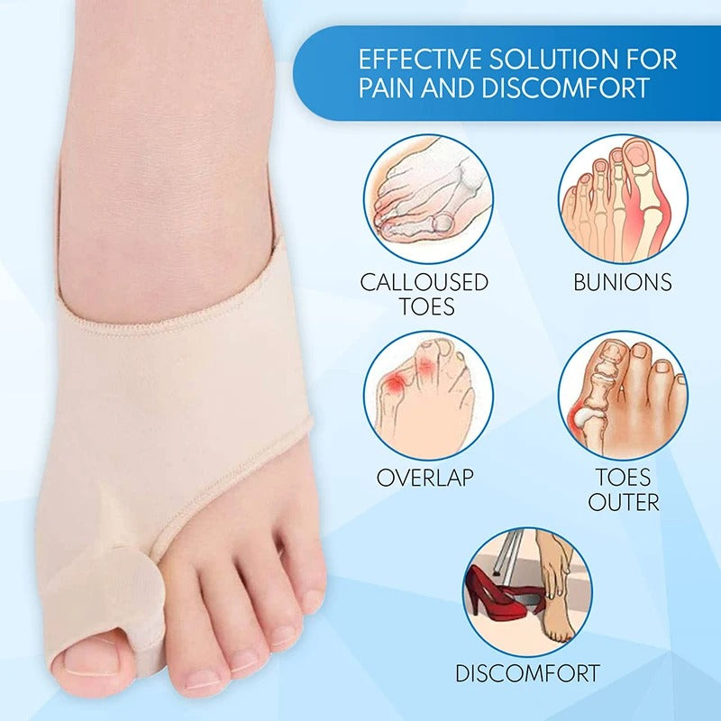 1 Pair of Gel Bunion Corrector Orthopedic Bunion Splint