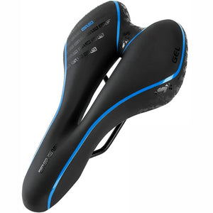 Comfortable Gel Bicycle Seat Bike Saddle Breathable Hollow Design Non Slip