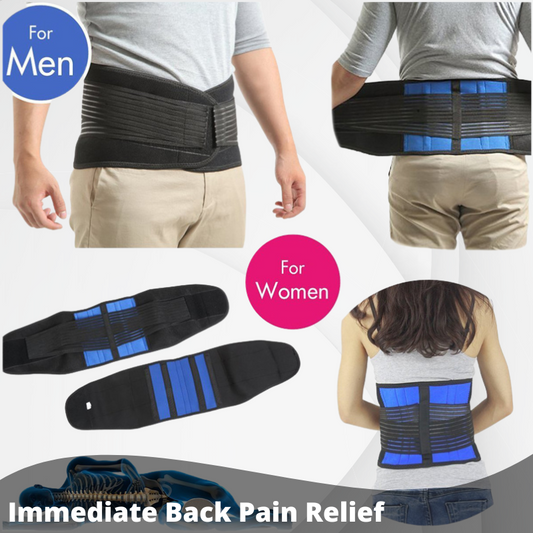Orthopedic Lumbar Support Belt – Adjustable Lower Back Support (Small–6XL) Unisex