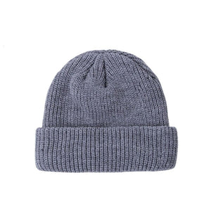 Winter Hat Warm Beanie Casual Short Thread Hip Hop Hat Beanie Wool Knitted Beanie Skull Cap Unisex