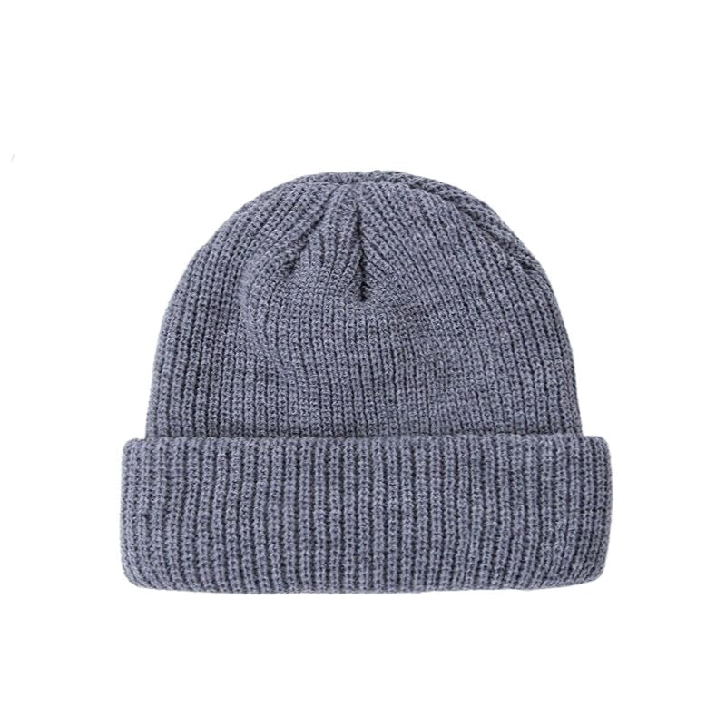 Winter Hat Warm Beanie Casual Short Thread Hip Hop Hat Beanie Wool Knitted Beanie Skull Cap Unisex