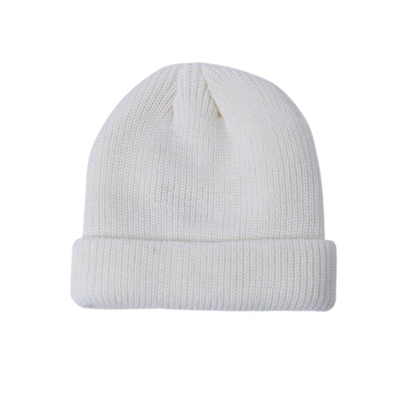 Winter Hat Warm Beanie Casual Short Thread Hip Hop Hat Beanie Wool Knitted Beanie Skull Cap Unisex