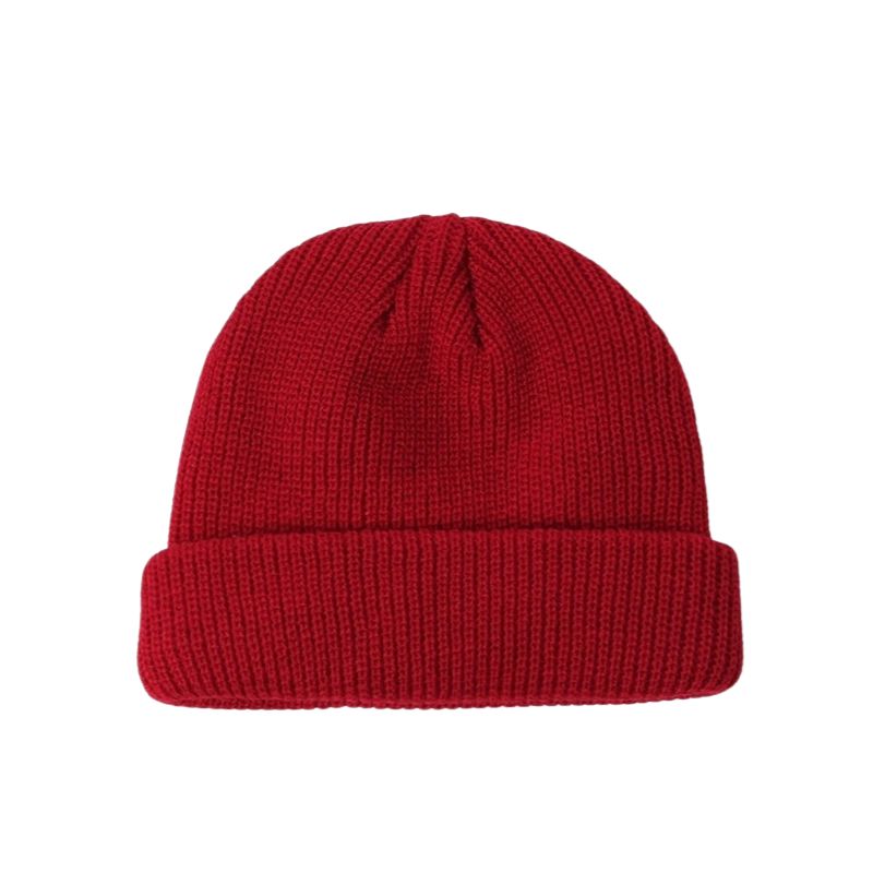 Winter Hat Warm Beanie Casual Short Thread Hip Hop Hat Beanie Wool Knitted Beanie Skull Cap Unisex