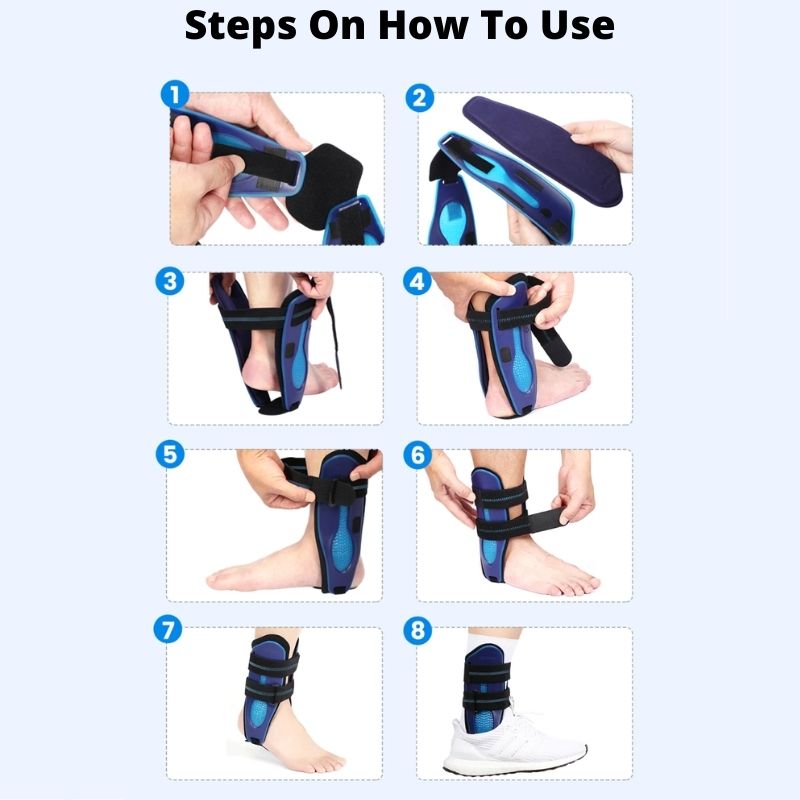 Adjustable Ankle Support Brace for Comfort and Stability