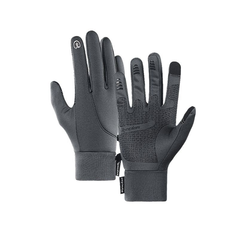 Touch Screen Cycling Gloves Thermal Bike Gloves Windproof Water Resistant Non-Slip Driving Hiking Unisex