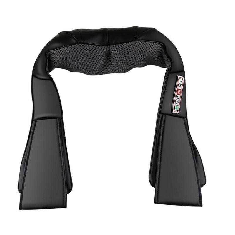 Shiatsu Back and Neck Massager Deep Kneading Massage With Heat for Shoulders Neck Back Legs Feet For Use at Home Car or Office-Massage Equipment-Fit Sports