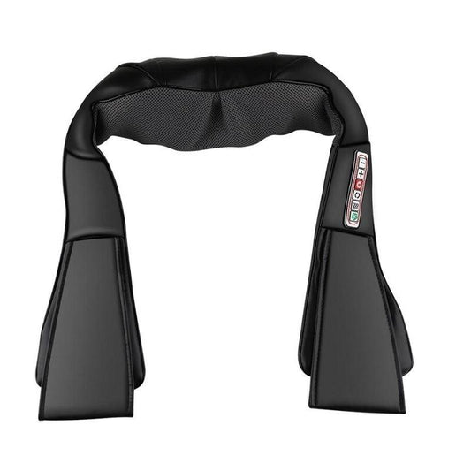 Shiatsu Back and Neck Massager Deep Kneading Massage With Heat for Shoulders Neck Back Legs Feet For Use at Home Car or Office-Massage Equipment-Fit Sports