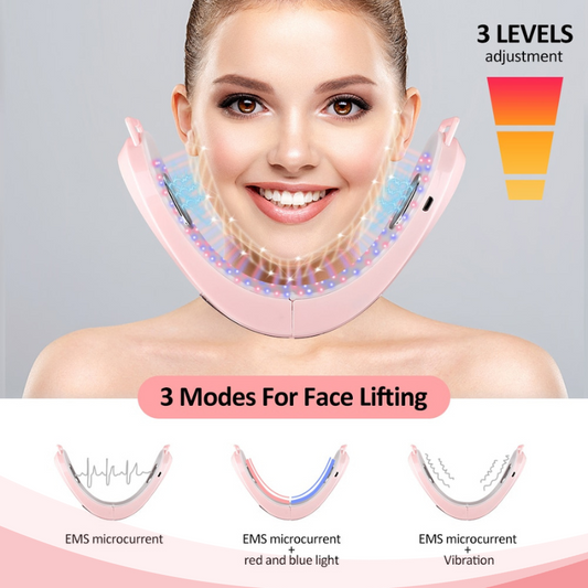 EMS Rechargeable V-Line Facial Massager