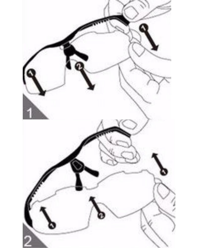 Polarized Sports Prescription Frame Sunglasses with 5 Interchangeable Lenses With UV400 Protection-Bike Accessories-Fit Sports