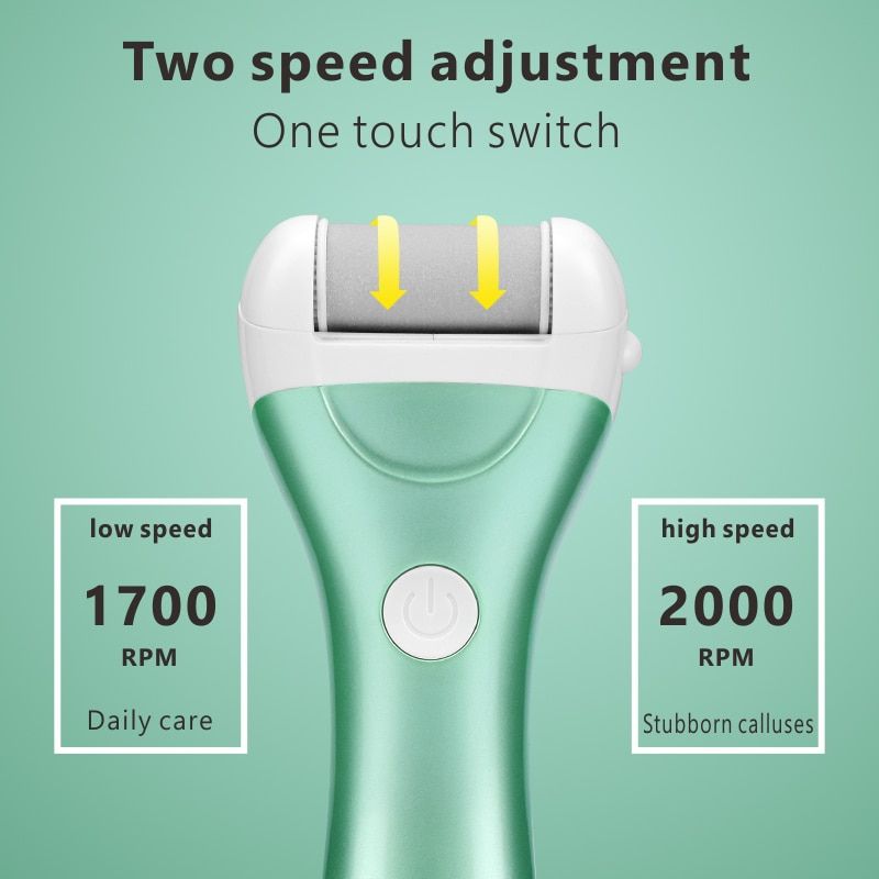 Rechargeable Skin Callus Remover USB Electric Foot File for Heel Grinding Pedicure Tool Professional Foot Care Tool Dead Hard Skin