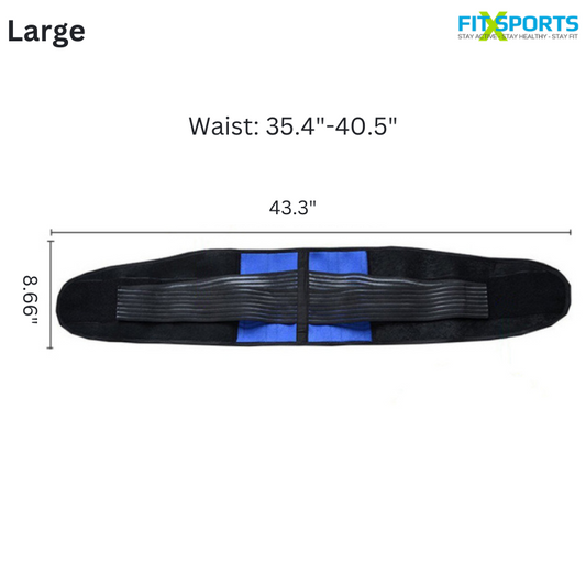 Orthopedic Lumbar Support Belt – Adjustable Lower Back Support (Small–6XL) Unisex