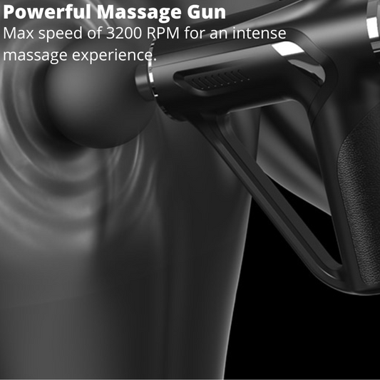 Massage Gun 32 Levels Deep Tissue Percussion Gun for Muscle Massage