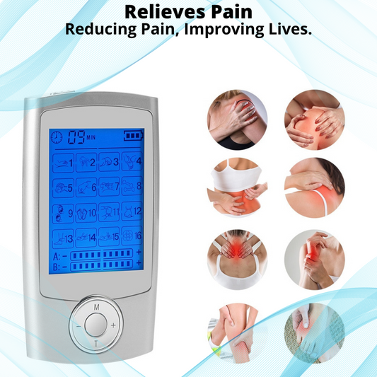 Rechargeable Electric Muscle Stimulator with 16 Modes