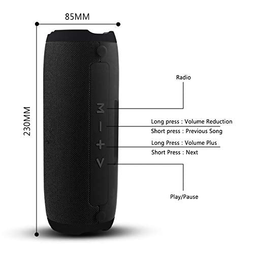 Mini Portable Wireless Bluetooth Speaker, Use As A Speakerphone, Radio, Music Or Computer-Bluetooth Headphones & Accessories-Fit Sports