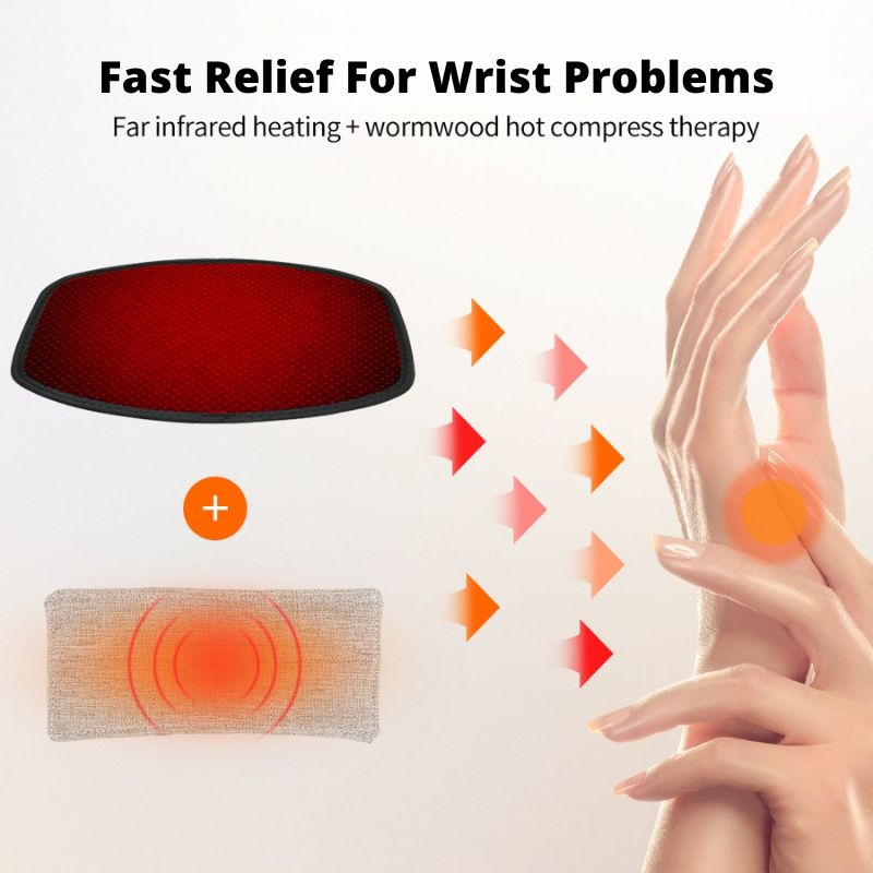 Electric Wrist Brace With Heat and Vibration Massage