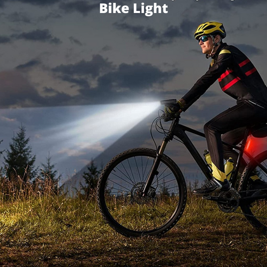 5200mah Waterproof Bicycle Light With 6 LEDs USB Chargeable 2000LM 7500K With 5 Light Modes