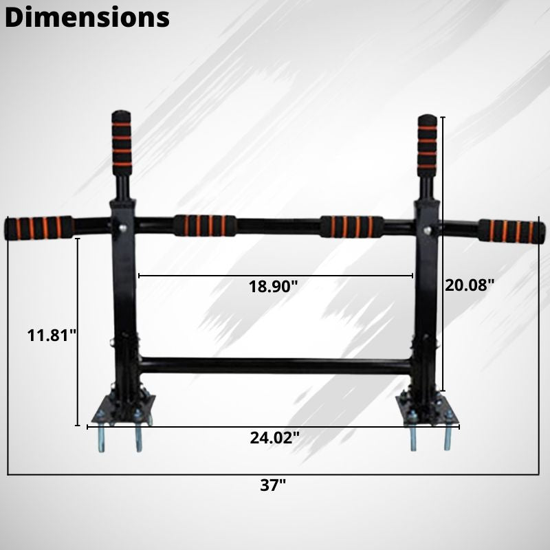 Multifunctional Wall Mounted Pull Up Bar For Home Gym