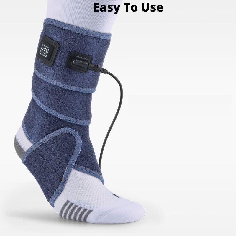 Multi-Purpose Electric Heating Wrap for Arm Foot Knee Wrist Warmer Hot Compression Pain Relief