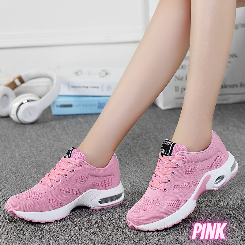 Women's Air Cushion Running Shoes Lightweight Walking & Training Sneakers