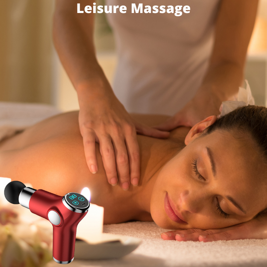 Portable 32-Speed Compact Massage Gun Deep Percussion Muscle Massager