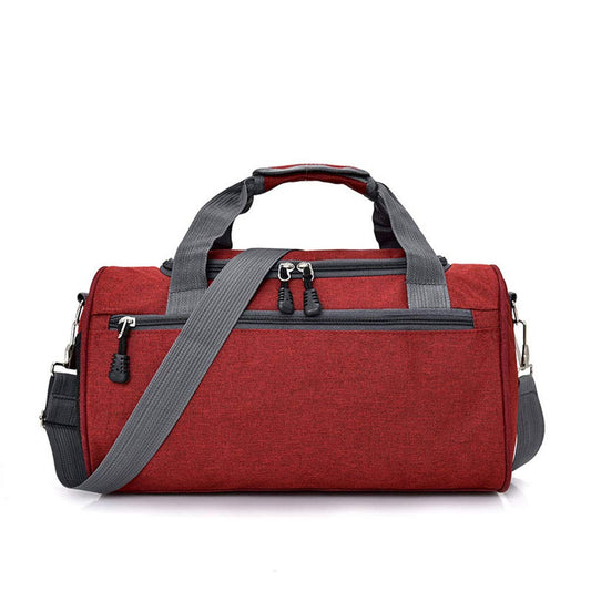 Quality Gym Bag Sports Bag Waterproof Cylinder Style Use For Gym Travel Bag Swimming Unisex-Fitness Accessories-Fit Sports
