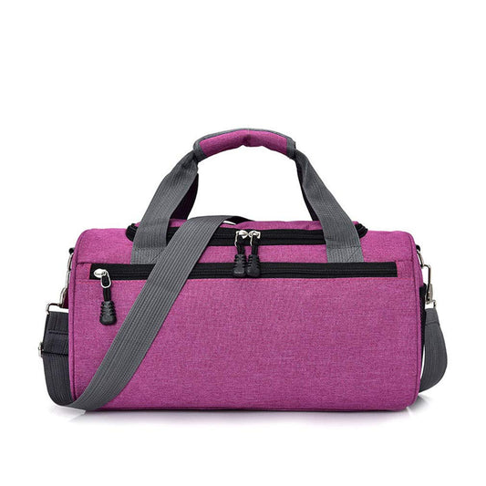 Quality Gym Bag Sports Bag Waterproof Cylinder Style Use For Gym Travel Bag Swimming Unisex-Fitness Accessories-Fit Sports