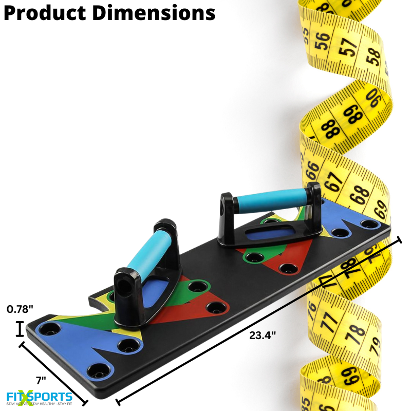 Push Up Board 9 In 1 Home Workout Equipment Multi-Functional Push Up System Fitness Chest Muscle Exercise Burn Fat Strength Training