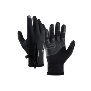Touch Screen Cycling Gloves Thermal Bike Gloves Windproof Water Resistant Non-Slip Driving Hiking Unisex