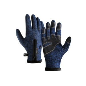 Touch Screen Cycling Gloves Thermal Bike Gloves Windproof Water Resistant Non-Slip Driving Hiking Unisex