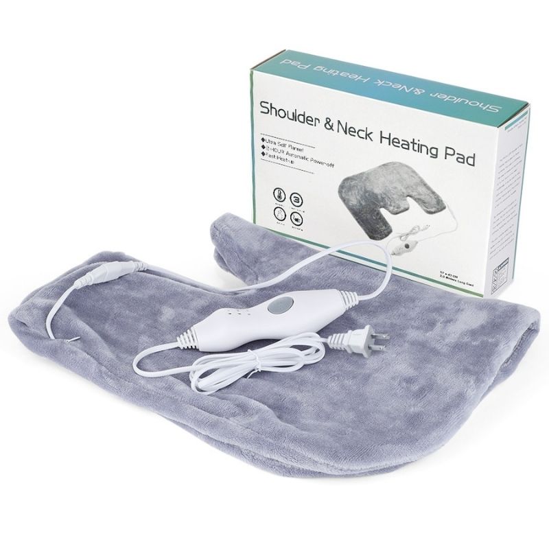Shoulder & Neck Heating Pad Sore Muscles, Stress & Pain Relief Fit