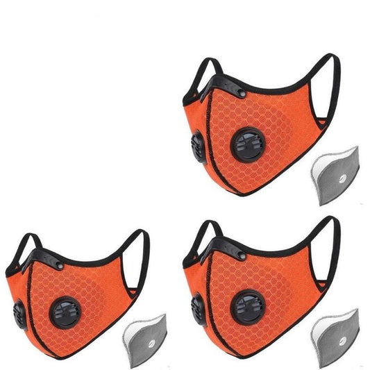 N95 Dust Face Mask - Great For Cycling Jogging Running Mowing Or Other Outdoor Activities-Bike Accessories-Fit Sports