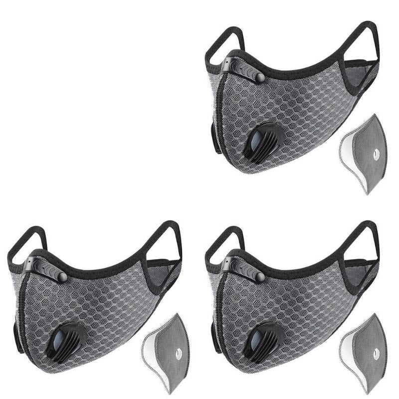 N95 Dust Face Mask - Great For Cycling Jogging Running Mowing Or Other Outdoor Activities-Bike Accessories-Fit Sports