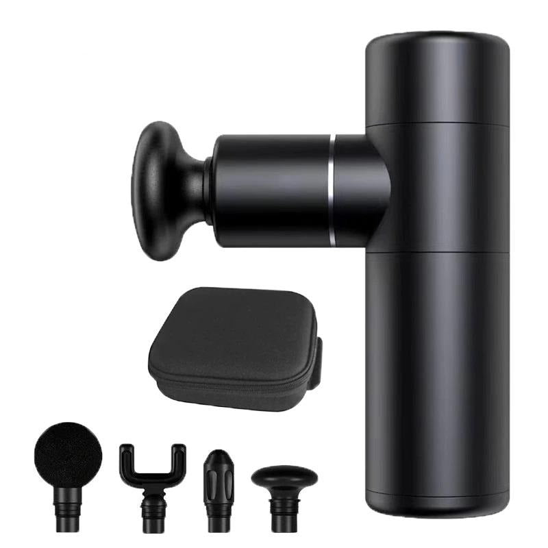Mini Massage Gun 1.1lbs Muscle Massage Gun 3800 Rev Body Massage Relaxation Pain Relief Cordless Super Quiet with Carrying case-Massage Equipment-Fit Sports