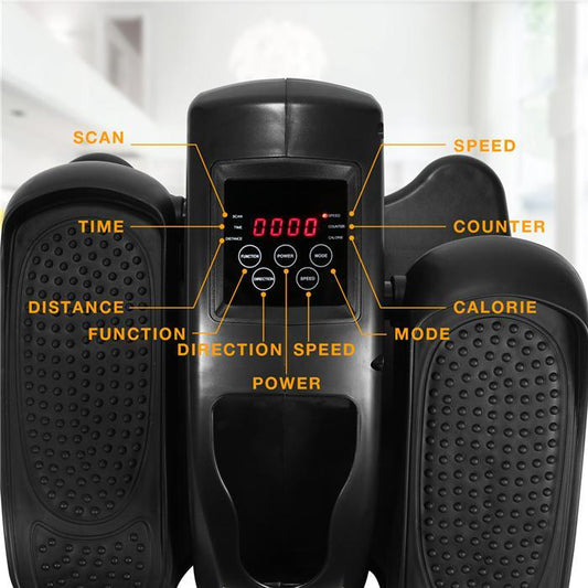 Mini Electric Bike Elliptical Trainer for Passive Leg/Arm Exercise treadmill slim mini walking machine fitness equipment-Cardio & Exercise Equipment-Fit Sports