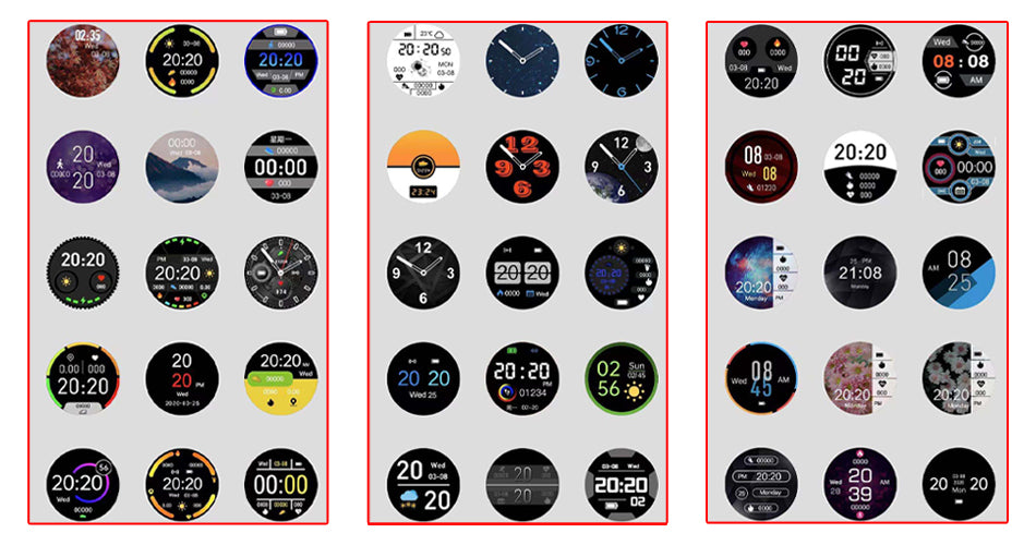 Smart Watch Fitness Tracker Waterproof Touch Screen iOS Android Unisex