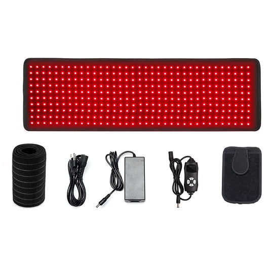 Red & Near Infrared LED Light Belt 660nm 850nm Adjustable Wrap