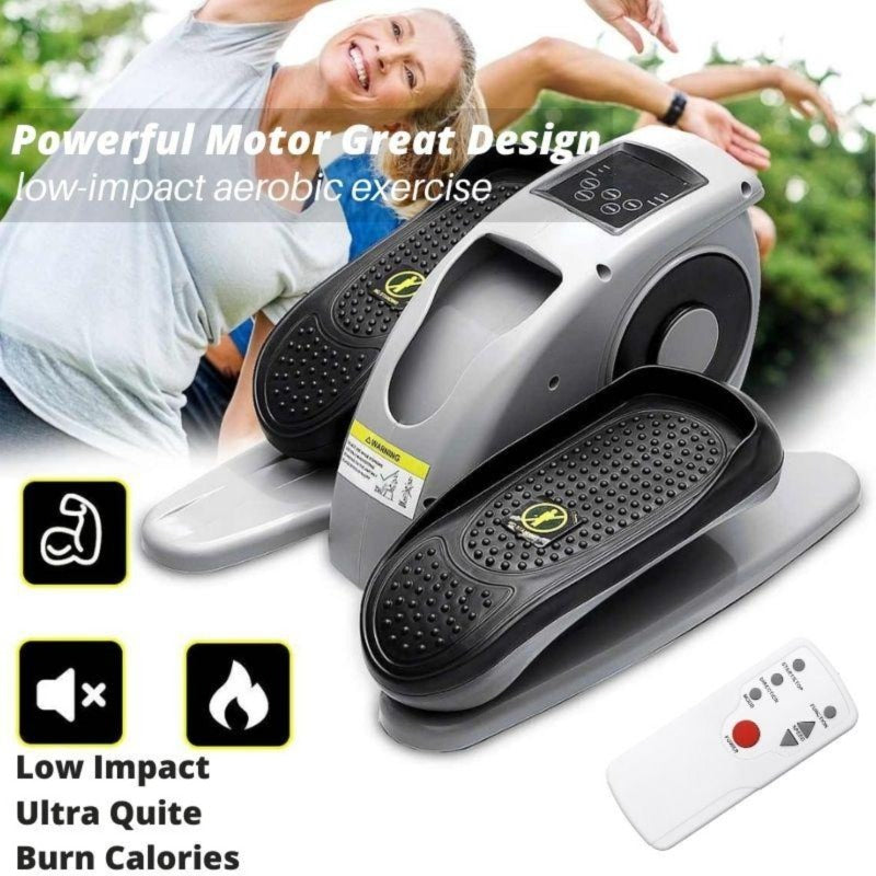 Mini Electric Bike Elliptical Trainer for Passive Leg/Arm Exercise treadmill slim mini walking machine fitness equipment-Cardio & Exercise Equipment-Fit Sports