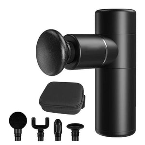 Mini Massage Gun 1.1lbs Muscle Massage Gun 3800 Rev Body Massage Relaxation Pain Relief Cordless Super Quiet with Carrying case-Massage Equipment-Fit Sports