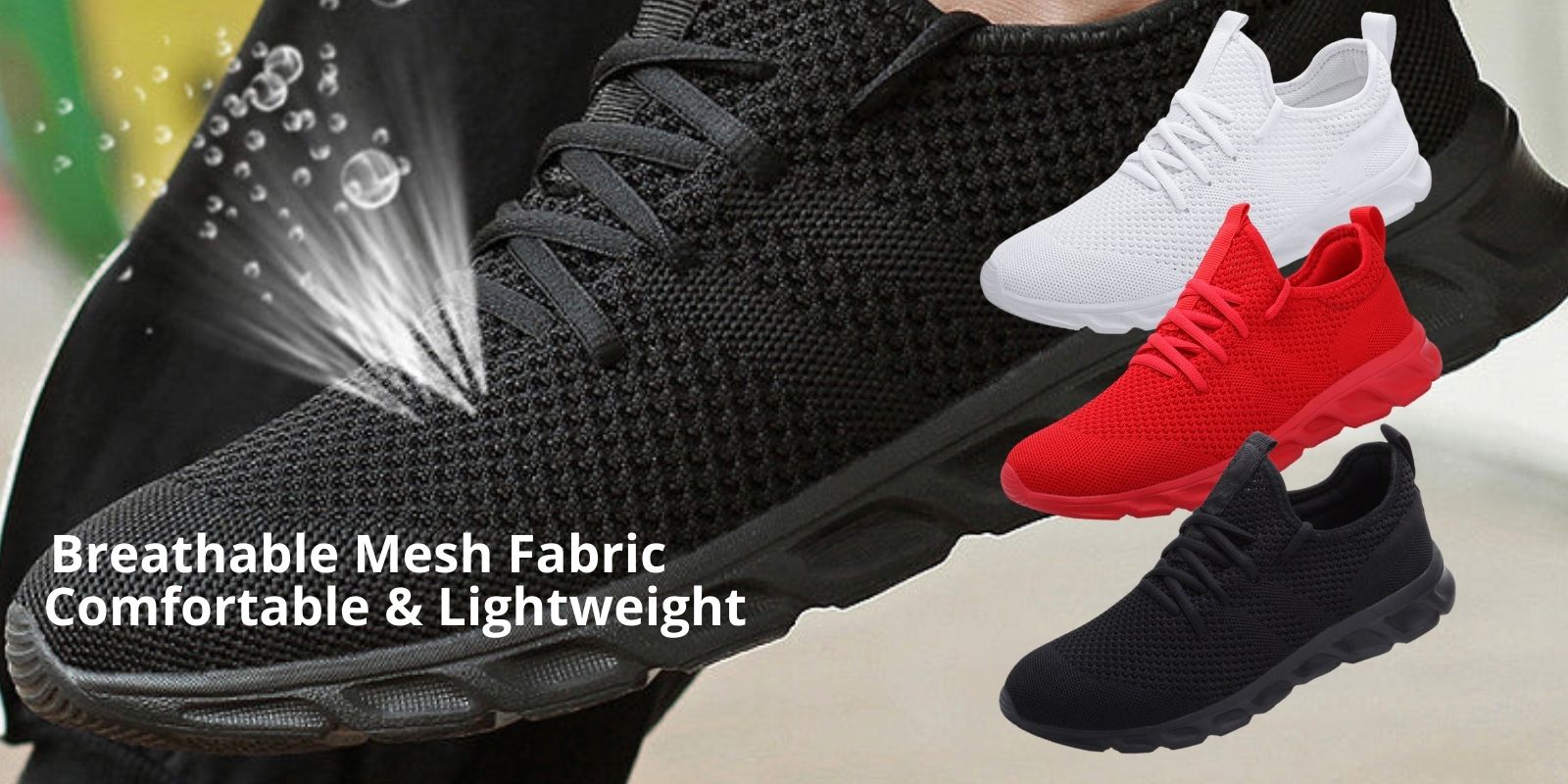 Men's Running Shoes Breathable Non-slip