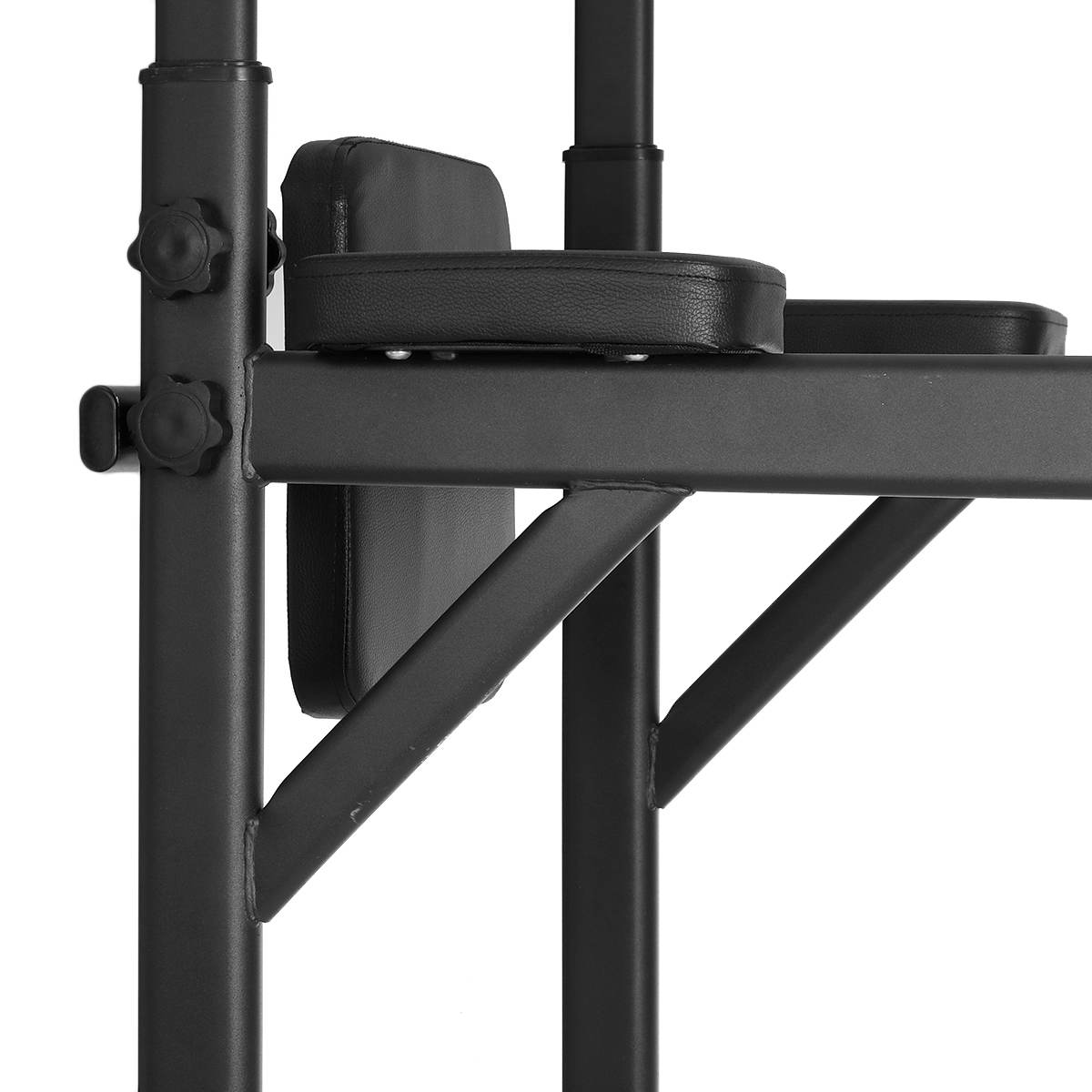 Multi-Function Power Station 4-in-1 Power Tower With Chin Up Bar Push Up Handles Leg Raises Dip Station And More Unisex-Cardio & Exercise Equipment-Fit Sports