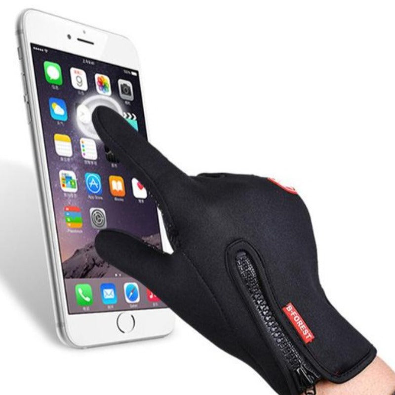 Winter Gloves Insulated Water Proof Touchscreen Great For Driving Cycling Skiing Camping Hiking Unisex-Bike Accessories-Fit Sports