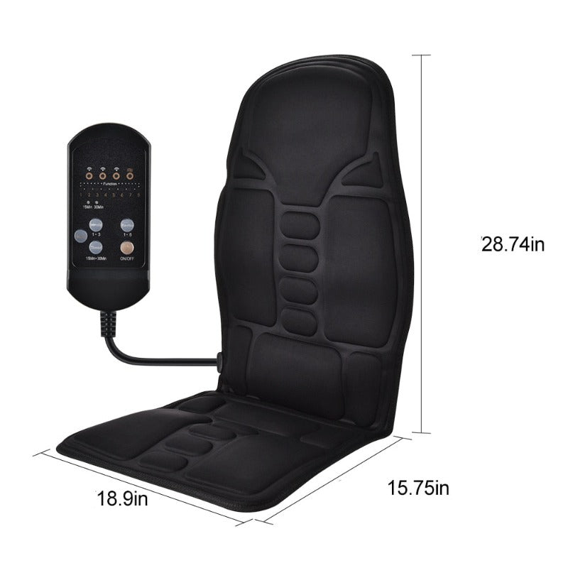 Massage Chair Cushion With Heat for Home, Car & Office