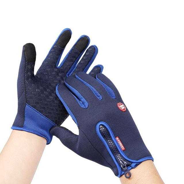 Winter Gloves Insulated Water Proof Touchscreen Great For Driving Cycling Skiing Camping Hiking Unisex-Bike Accessories-Fit Sports