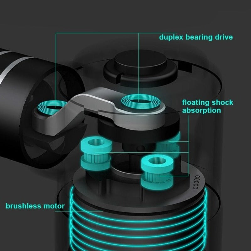 Mini Massage Gun 1.1lbs Muscle Massage Gun 3800 Rev Body Massage Relaxation Pain Relief Cordless Super Quiet with Carrying case-Massage Equipment-Fit Sports